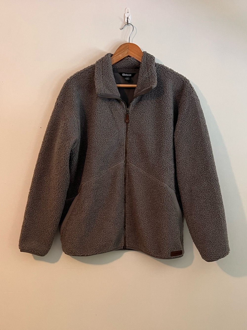 Women's Teddy Fleece Zip Jacket - Gray